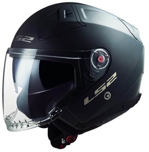 LS2, Jet-Motorradhelm Infinity II SOLID Matt Black, S