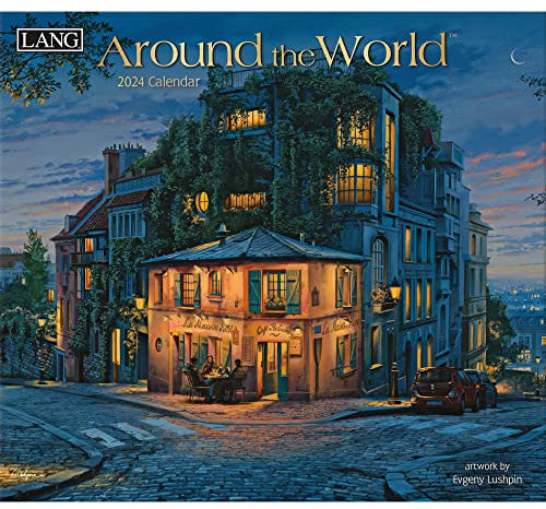 Lang Companies, Around The World Wandkalender 2024