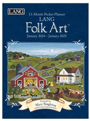 LANG Lang Folk Art™ Monatsplaner 2024 (24991003162)
