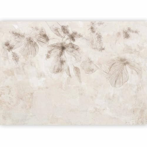 murando - Papier peint panoramique nature 350x256 cm - Revêtement mural décoration pour chambre salon cuisine - Design unique et moderne - Beige gris - b-A-10280-a-a