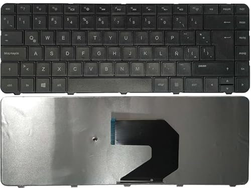 BAETI Nuova Tastiera for Laptop Spagnola/Latina for HP P-avilion G4 G43 G4-1000 G6 G6S G6T G6X G6-1000 CQ43 CQ43-100 CQ57 G57 430 630 Nero (Sostituzione Tastiera) (Color : La Keyboard)