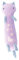 MOMOMI Nice Group Cisai Lilo 60 cm, 1 Pupazzo Gatto Lilla