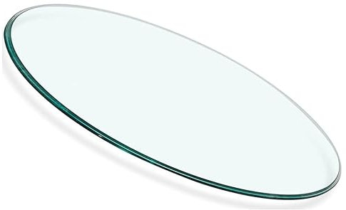 Gehärteter Tisch Glasplatte Rund 8mm Dick Und 85/90/120 Durchmesser Ersatz-Esstisch Kaffee, Terrasse, Tischplattenschutz Von Glas Tischplatte(Size:118cm)