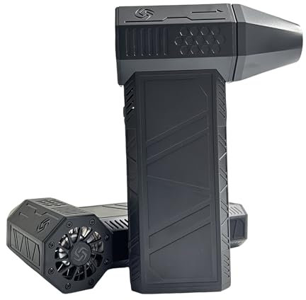 Violent Mini air Blower Portable 3nd Generation X3 Air Duster 130,000 RPM Brushless Motor 52m/s Industrial Duct Fan for Electronics Cleaning, Outdoor, Camp