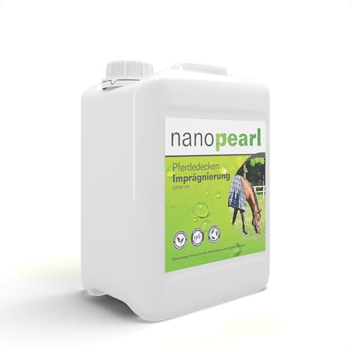 PODOROX NANOPEARL Pferdedecken Spray On Imprägnierung | 5000 ml Imprägnierspray | Textil & Leder