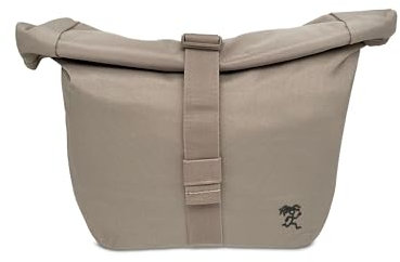 FUCHS & REBELL® Crossbody Tasche LUCA - Durchdacht & Nachhaltig – 3-Punkt-Gurt-System für mehr Stabilität, robuste Magnetschnallen, viele Fächer & flexibles Volumen (4,5-8L) – Wasserabweisend (Beige)