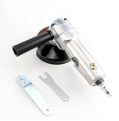 AUBEST 4 pneumatischer Luft-Winkelschleifer, Winkelschleifer-Poliermaschine, 5-10 mm Lufteinlass, 6 csfm, 0,8 MPa, 10000 U/min Polierschleifer