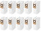 Neutop Replacement Dust Bags Compatible with eufy Robot Vacuum Omni S1 Pro / S1, Replacement Parts Accessories Bags, 10-Pack.