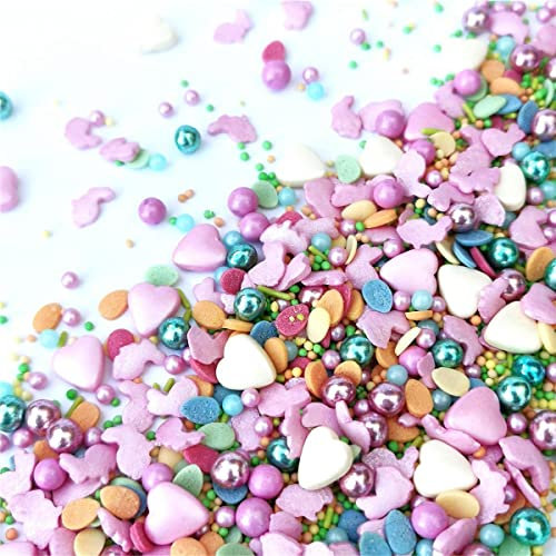 Streuselheld Osterhasen 80g Streusel zum Dekorieren und Verzieren von Gebäck aller Art wie Torten Kuchen Keksen Zuckerstreusel