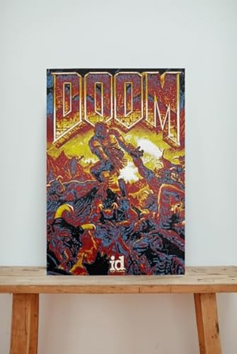 Doom 1993 Videospiel 3D Poster