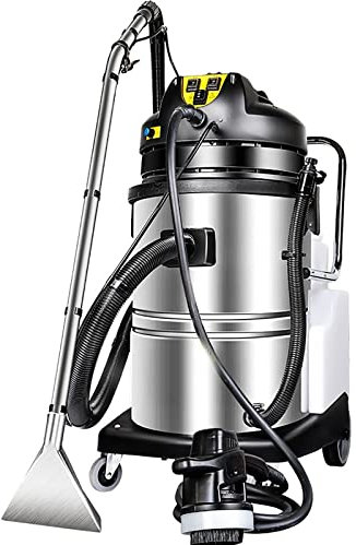 Máquina limpiadora de alfombras, extractor de limpieza profunda, para alfombras domésticas/comerciales, sofás y cortinas, acero inoxidable portátil 3 en 1