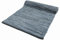 Casa Service Reno Tappeto Cotone Lavabile Bagno Cucina Antiscivolo Lavabile in Lavatrice (Grey, 50x180 cm)