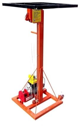 montacargas ﻿ Plataforma elevadora pequeña, refugio contra la lluvia, conducto de ventilación, instalación de aire acondicionado, ascensor plataforma de elevación