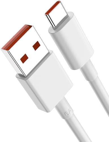 Cable Tipo C Turbo Carga 6A, 1M Cable Carga USB C 120W 100W 90W 67W HyperCharge y Transferencia Datos para Xiaomi 15 Pro 14T 15T POCO F6 F7 X715T Pro 17 Pro Max Redmi K80 Ultra MIX Flip 13 Lite 12X