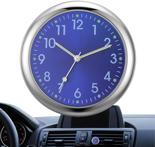 Auto-Uhren für Armaturenbrett, Beleuchtung, Armaturenbrett, Ersatz, Quarz, kleine Analog, Aufkleber, Autos, Boote und Fahrräder