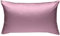 Mako-Satin Baumwollsatin Bettwäsche Uni einfarbig zum Kombinieren (Kissenbezug 40 cm x 60 cm, Rosa) viele Farben & Größen