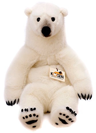 Kösener Eisbär weiß 17 cm Plüscheisbär Stoffeisbär