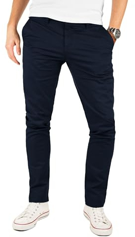 Yazubi - Pantalón Chino para Hombre - Modelo Kyle Slim Fit - Pantalón Chino con Elastano