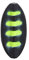 Balzer Pro Staff Series Spoon Inliner 1,9g - Inline Forellenblinker, Farbe:Schwarz-Gelb/Gelb