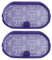 2 filtros para aspiradora Dyson DC30, DC31, DC34, DC35, DC44, DC45, DC56, piezas de repuesto