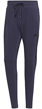 adidas Herren Pantaloni Da Yoga, Shanav / Schwarz, M EU