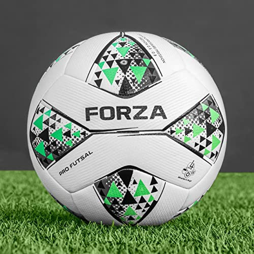FORZA Pro Futsal Footballs [Size 3/4] – Low Bounce High Performance Match Ball – Pack of 1/3/12 (Size 3, Pack Of 1)