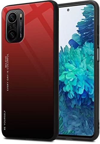 RankOne Gradient Glitter Funda para Poco F3 / Poco F3 5G / Xiaomi MI 11i (6.67 Inches), Thin Slim Carcasa Protectora para Teléfono - 5