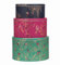 Elite Gift Boxes Sara Miller - Chelsea set of 3 round Cake Tins Nested 250(d) x 145mm (large) 225(d) x 120mm (medium) 198(d) x 105mm (small)