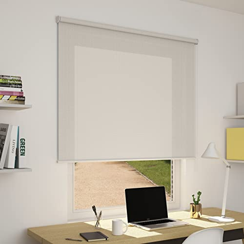 OR Tende - Tenda a Rullo Filtrante NATURA 200x150 cm su misura Personalizzabile per interni per porta finestra e basculante Made in Italy