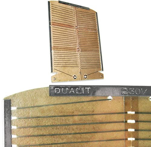 Heating Element for Dualit Toaster Genuine Part 00454 Two Slice End Heater Panel for 2 Slot Model 230v Original Spare Parts