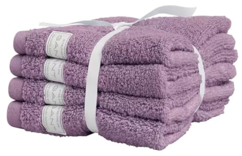 GANT Premium Towel 30X30 4-Pack Farbe Soothing Lilac Größe 4x30x30