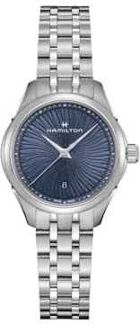 Hamilton Jazzmaster Damen-Armbanduhr, Quarz, Blau, H32231140, Modern
