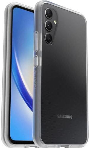 Otterbox React Mobile Phone Case Cover Protection for Samsung Galaxy A34 Clear