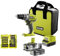 Confezione RYOBI trapano-avvitatore R18DD3-2415BS 18V OnePlus - 2 batterie 4,0 Ah - 1,5Ah - Caricabatterie - 38 accessor