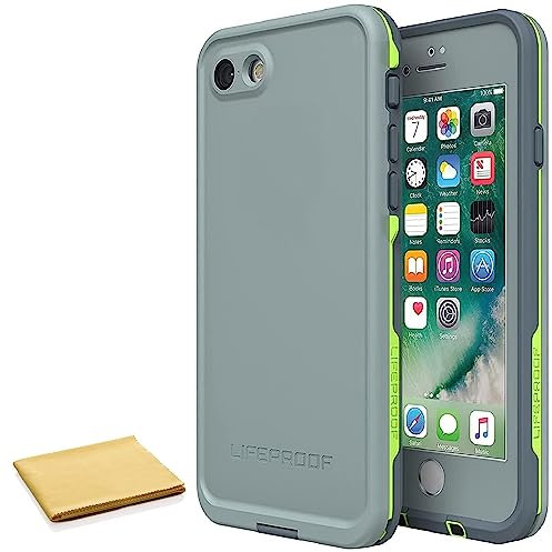 LifeProof FRFRE Series Wasserdichte Schutzhülle für iPhone SE (3. und 2. Generation) & iPhone 8/7 (nur – nicht Plus) mit Reinigungstuch – keine Einzelhandelsverpackung – Drop in (Abyss/Kalk/Stormy