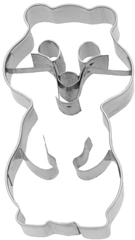 Birkmann, Ausstechform Hamster, 7 cm, Edelstahl, mit Innenprägung, hochwertige Qualität, 189652