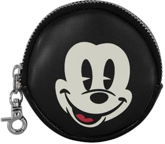 Disney Unisex Cookie Portemonnaie Face 6750 Schwarz Einheitsgröße
