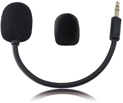 Micro de rechange pour casque Razer Barracuda X, microphone amovible avec suppression du bruit de 3,5 mm avec mousse pour Xbox One, PS4, PS5, PC