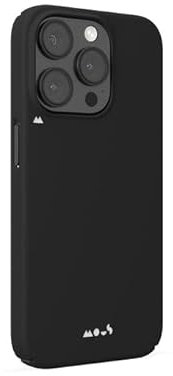 Mous for iPhone 14 Pro Max Case MagSafe Compatible - Super Thin Magnetic Phone Cover - Black
