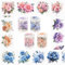 URROMA Lot de 4 rubans adhésifs décoratifs sur le thème des plantes pour scrapbooking, festival, fabrication de cartes