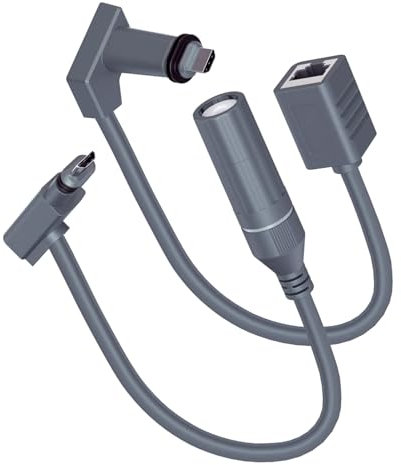 SPX-Stecker auf RJ45-Adapter, 24 AWG, Wasserdichtes Starlink-Kabel, RJ45-Buchsen, Entworfen für Gen 2 Dishy und Router Starlink-Zubehör 1200 Mbit/s