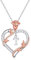 TINGN Halskette Damen, Kette Damen Silber, Edelstahl Kette Damen, Anhänger Kette, Herz Kette, Personalisierte Kette Damen, Geschenke für Frauen, Halskette Mit T Buchstaben