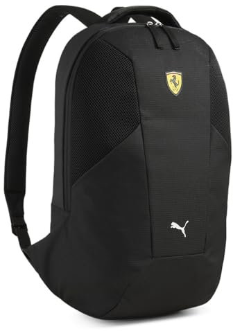 PUMA Unisex Ferrari Race Large Backpack Rucksack, Schwarz