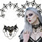 JeVenis Barock Stirnband Gothic Halo Krone Sterne Göttin Tiara Krone für Frauen Boho Hochzeit Kopfbedeckung Halloween Kostüm