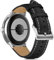 KeHowy Leder Armband für Google Pixel Watch 3 45mm, Herren und Damen Weiches Vintage Uhrenarmband mit Metallschnalle aus Edelstahl, Armbänder Ersatzarmband für Google Pixel Watch 3 45mm - Schwarz