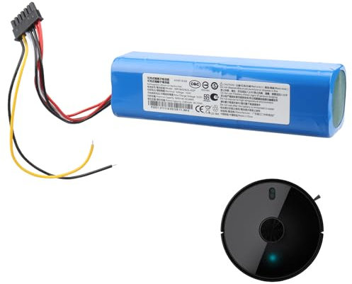 Batería Recargable de Iones de Litio de 14,4 V y 5600 mAh Compatible con Accesorios para aspiradoras Robot Cecotec Conga 5090, 5490, 6090, 6490, 7090 de Alta Capacidad