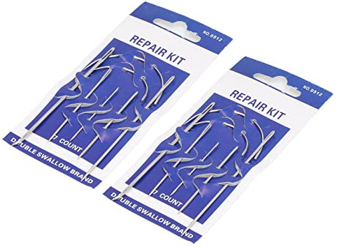 Reparaturnadel-Set, 14-teilig, Spezielles Nadel-Set, Taschennadel, Gebogen, Handreparatur, Teppich, Leinwand, Innendekoration, Mantel, Zelt