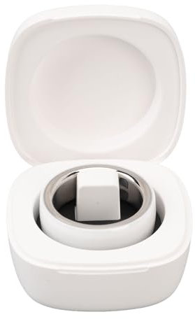 Smart mit Schlafüberwachung, Schrittzählung, Gesundheitsfitness -Tracker Größe 20 Keramik -Ladevorgang (WHITE)