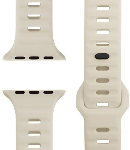 NALIA Motion Silikon Armband für Apple Watch 38/40/41/42mm, Polarstern | 38mm/40/41/42 Serie 10