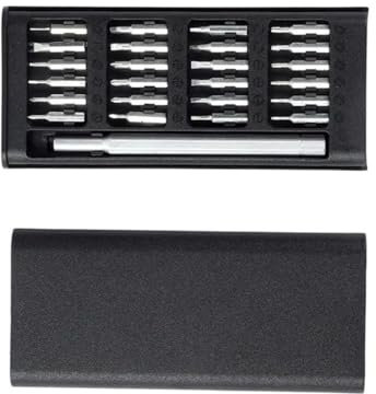 24 in 1 Precisions Small Screwdriver Set with Carrying Case for Phone and Laptop Computer Watches Repair Tools